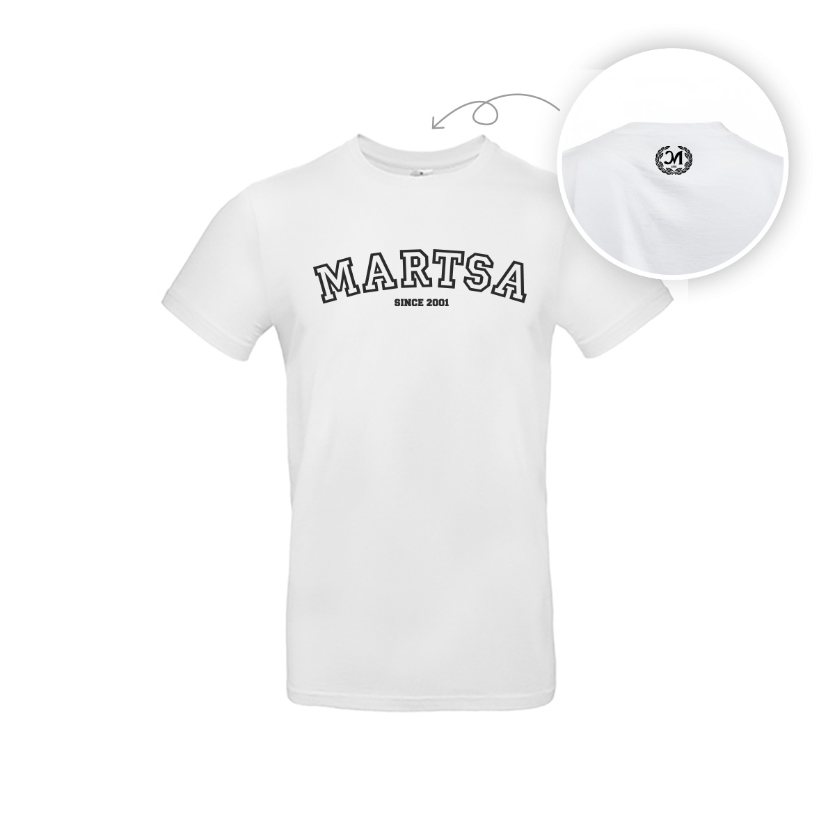 Lasten t-paita - valkoinen